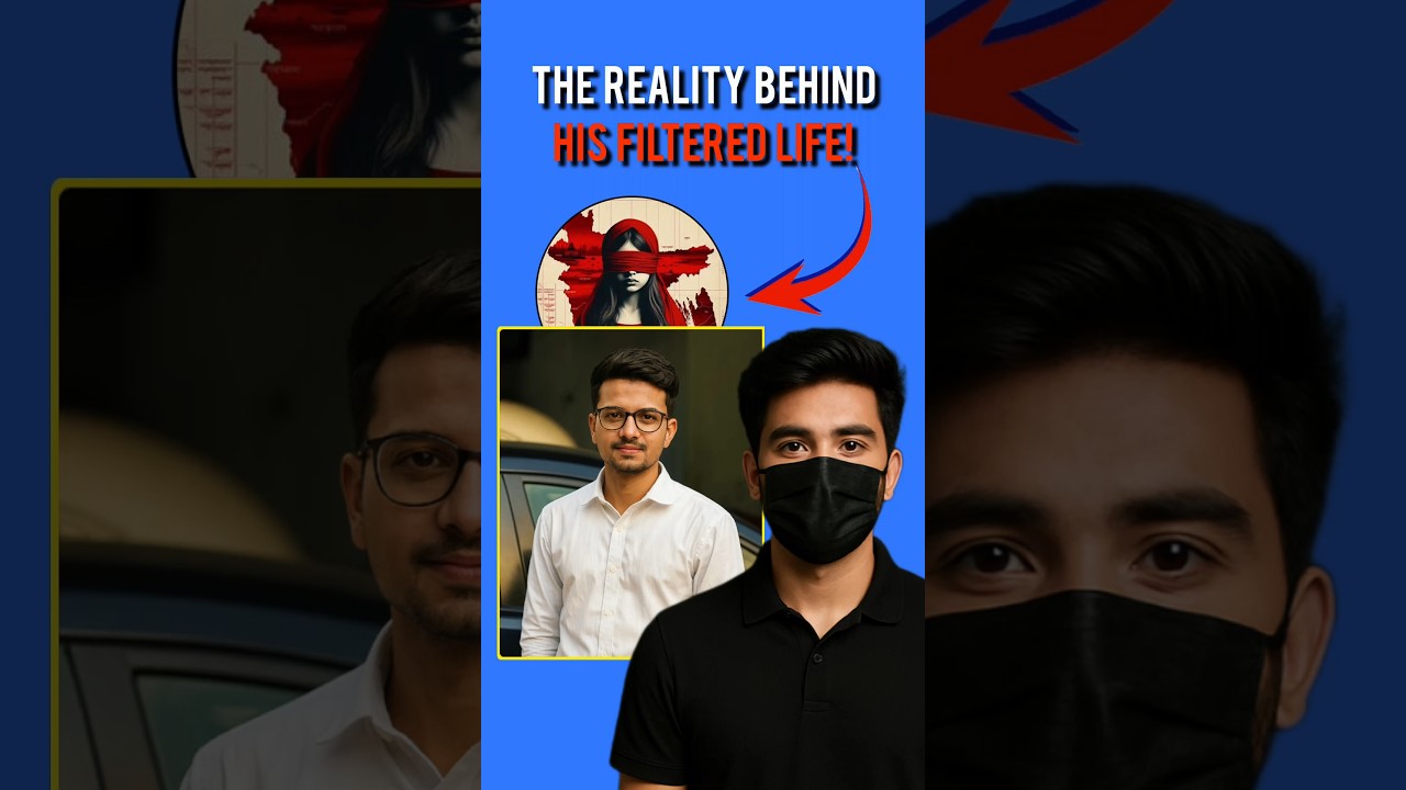 THE REALITY BEHIND HIS FILTERED LIFE!!!! #shorts #facts #docuinsights