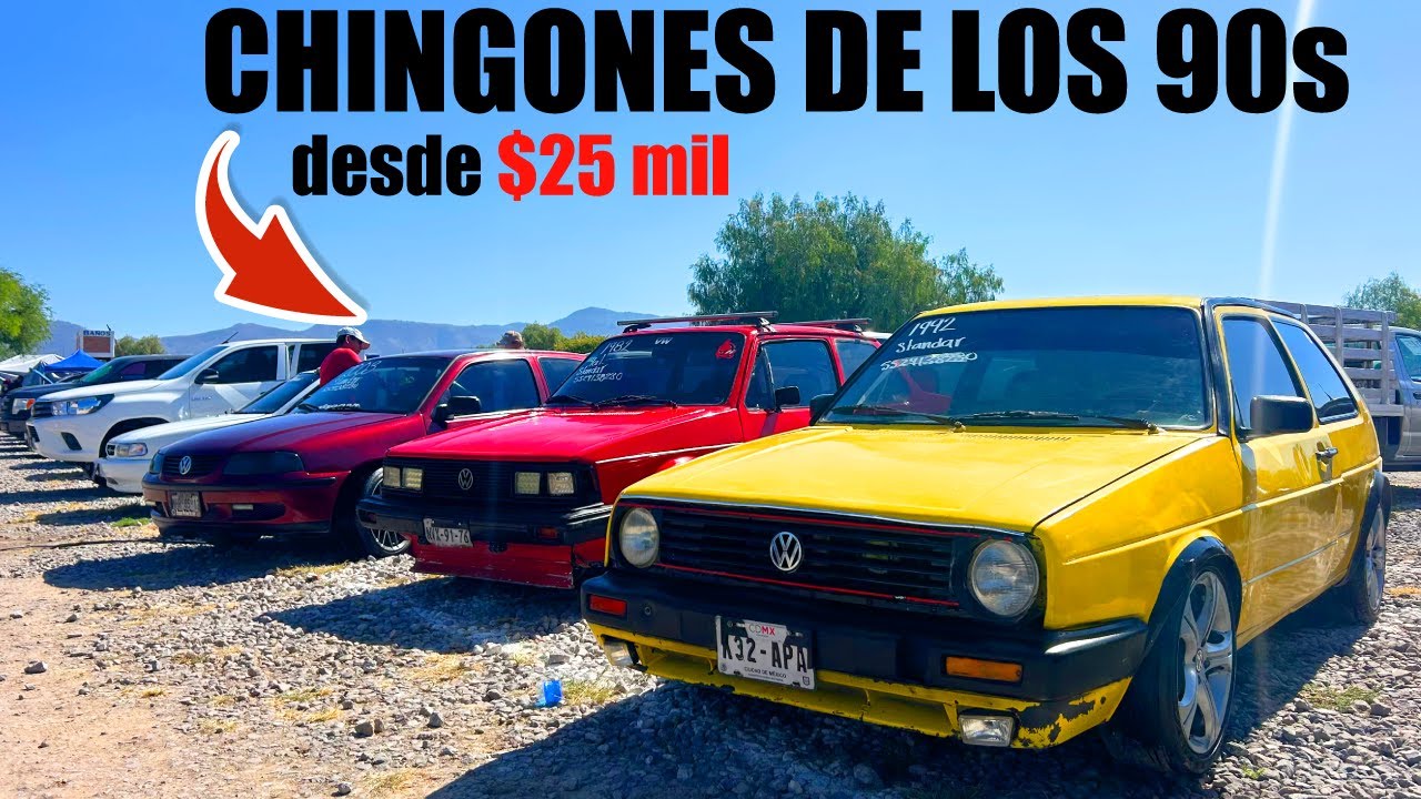 Autos Chingones desde $25 mil pesos, cl&aacute;sicos de los 90s - Tianguis de Autos Actopan Hidalgo!!