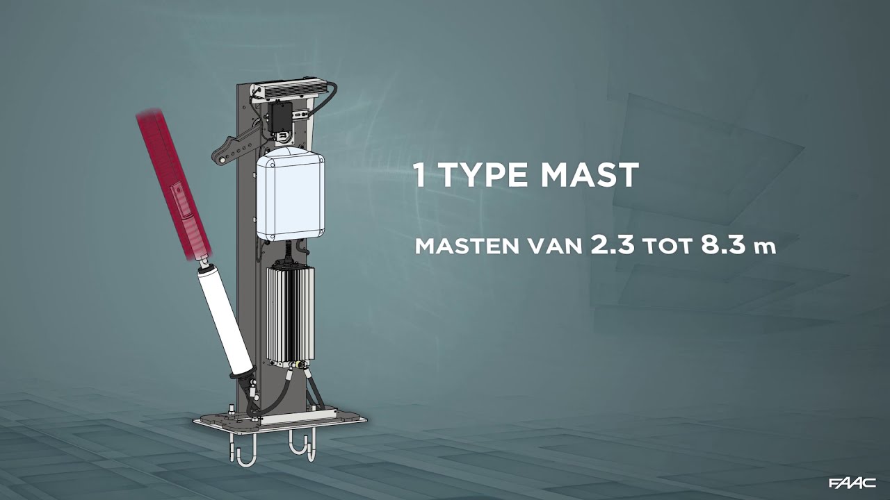 FAAC B680H automatische slagboom 24V (nederlands)
