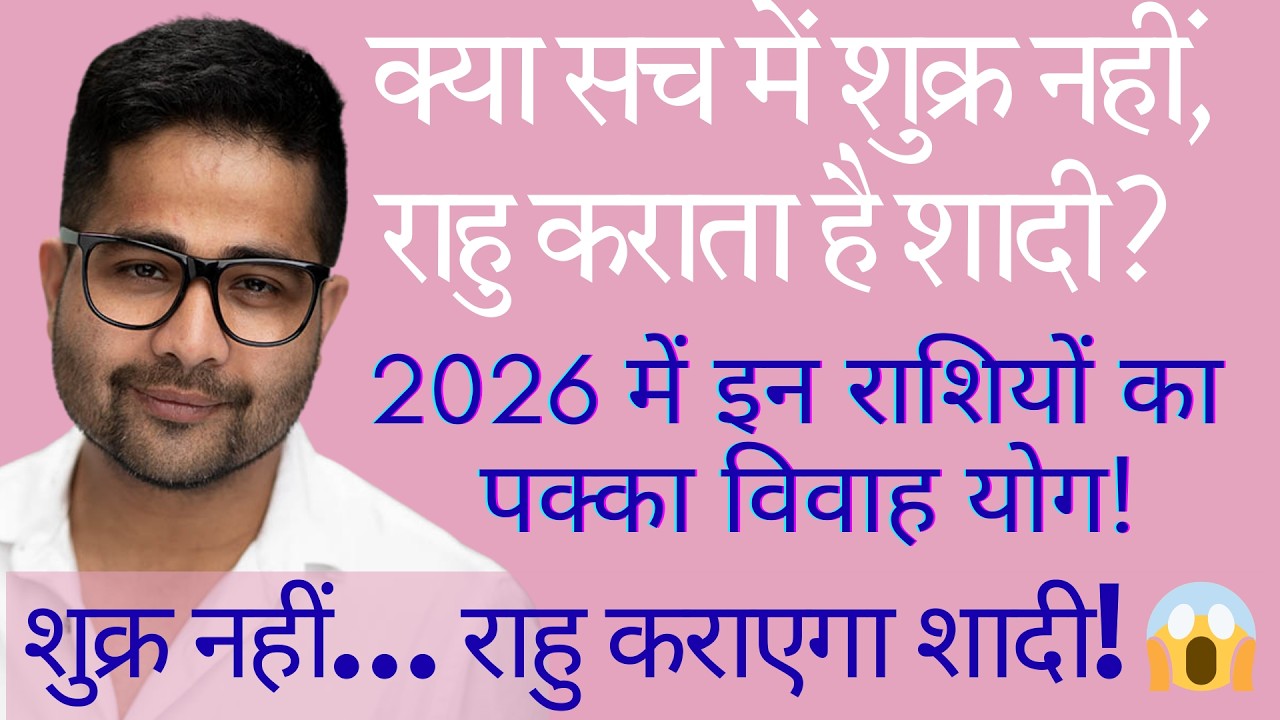 राहु दशा = अचानक शादी? 💍 2026 में किसकी बजेगी शहनाई @GISTT Clips