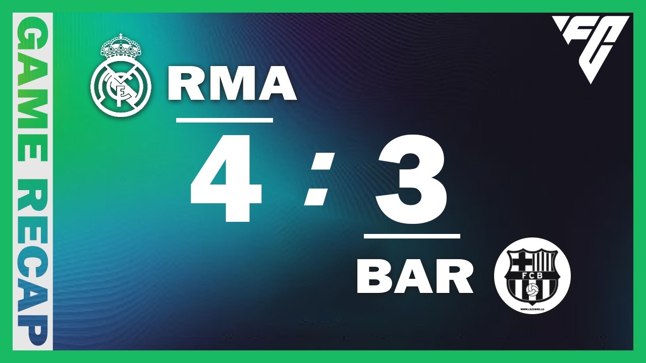 【#FC26】GAME RECAP 4:3 (last-minute goal 絕殺)
