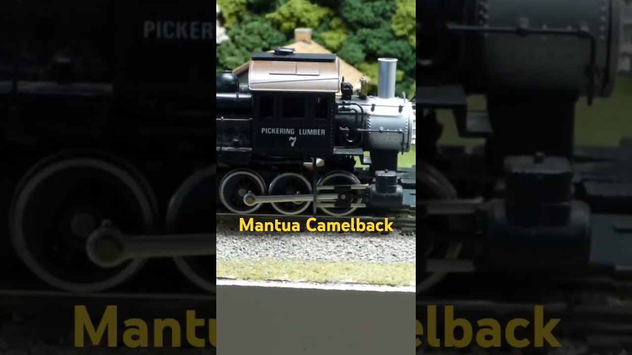 Mantua Camelback #modelrail #railmodel #modeltrainlayout