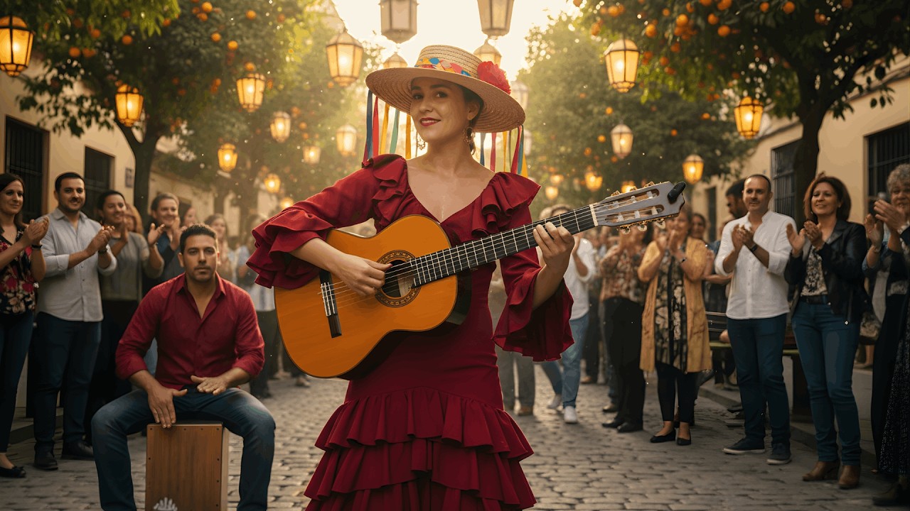Golden Sands Sunset | Flamenco Rumba