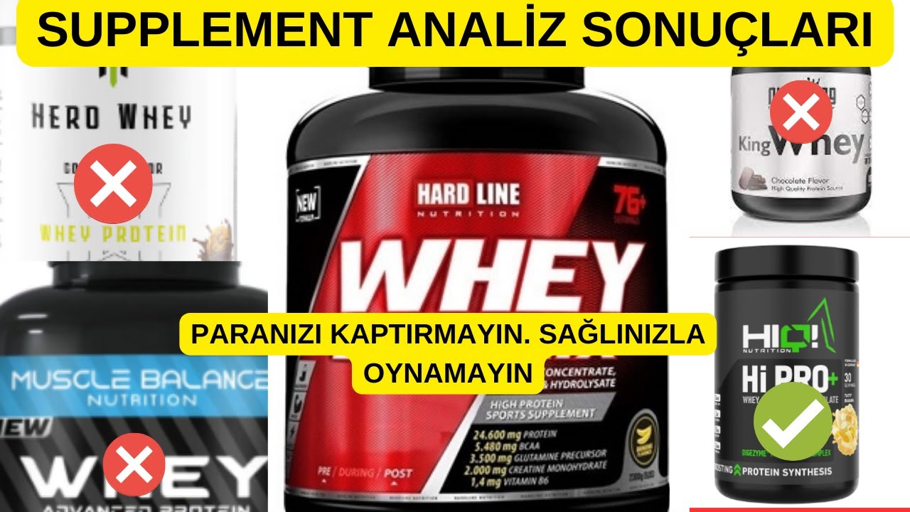 SUPPLEMENT ANALİZ SONUÇLARI- PARANIZI KAPTIRMAYIN #fitness #bodybuilding
