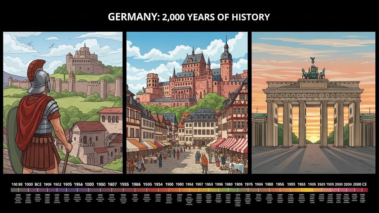 The Complete History of Germany – From Ancient Tribes to a Modern Power