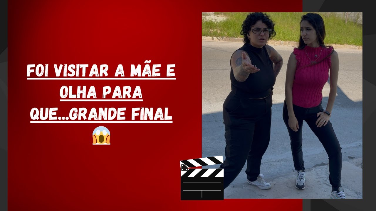 Foi visitar a mãe e olha para que...GRANDE FINAL 😱