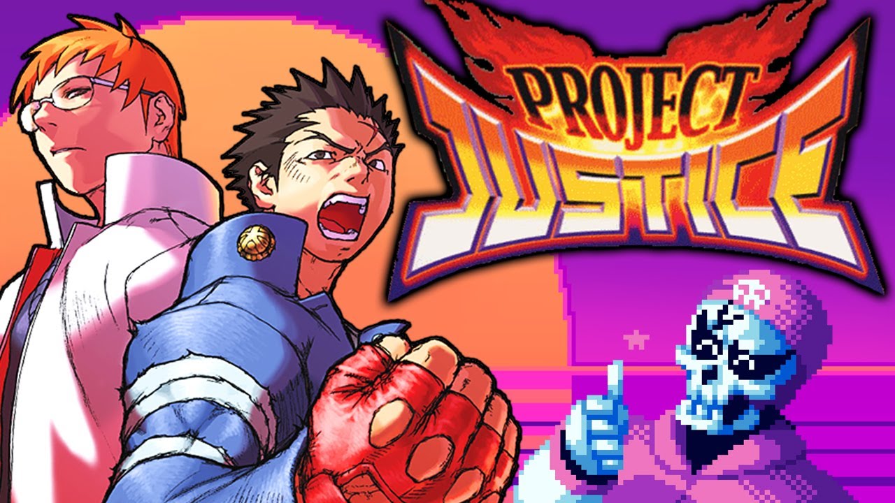 There's very little justice in these gym mats! - Rival Schools 2: Project Justice (Dreamcast)