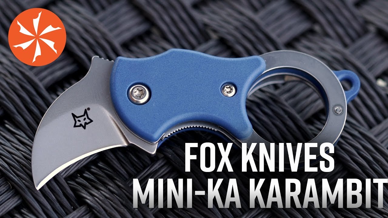 Fox Knives Mini-Ka Folding Karambit Available at KnifeCenter.com