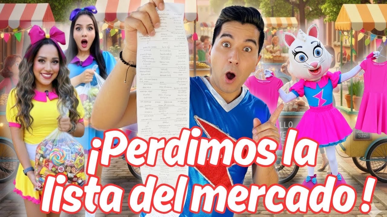 ¡SE NOS PERDIÓ LA LISTA DEL MERCADITO! 😂🛒 - Megafantastico Tv