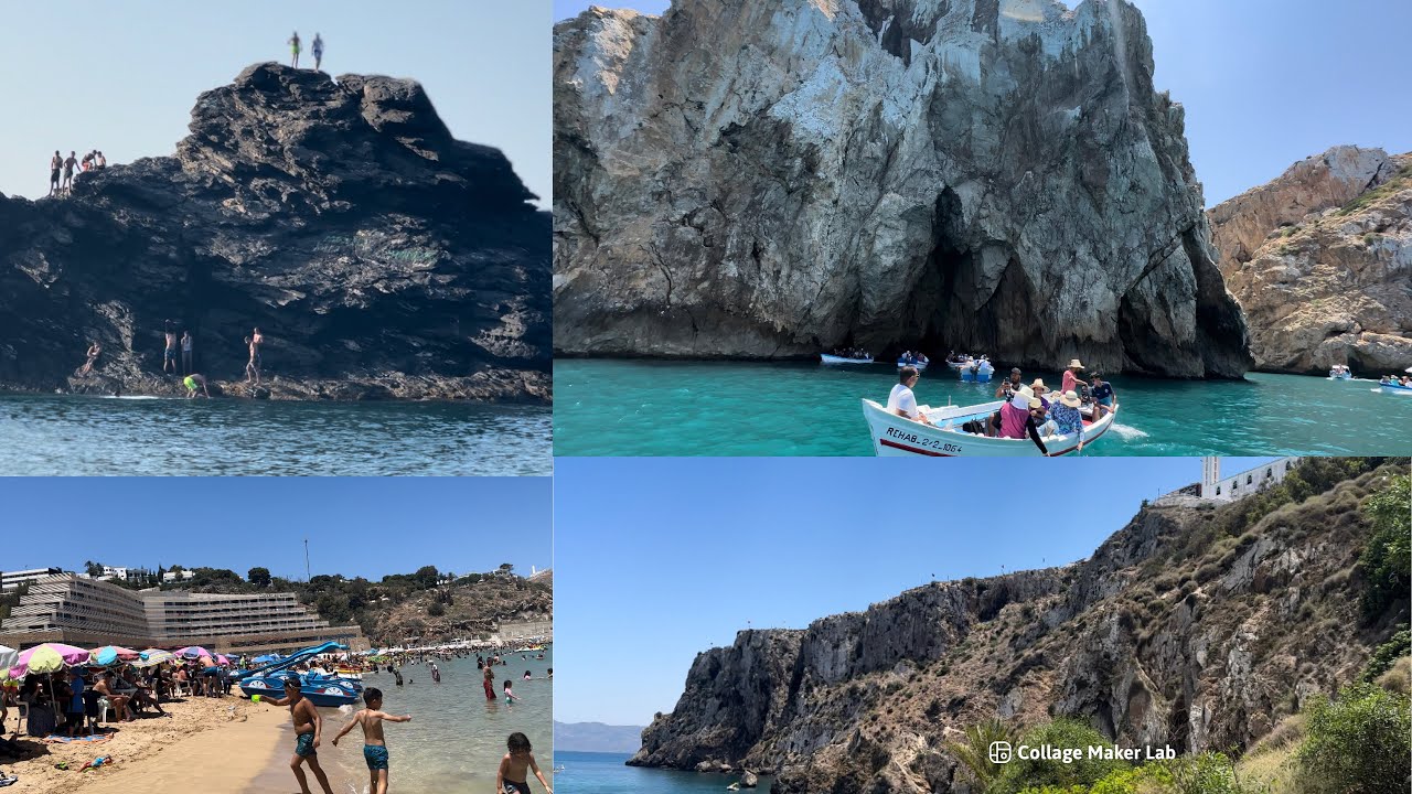 من أجمل شواطئ المغرب 🏖️تارغة / الجبهة🚣الحسيمة :كيمادو/ تلايوسف/ الصفيحة 🏠شقق للكراء وسط #الحسيمة
