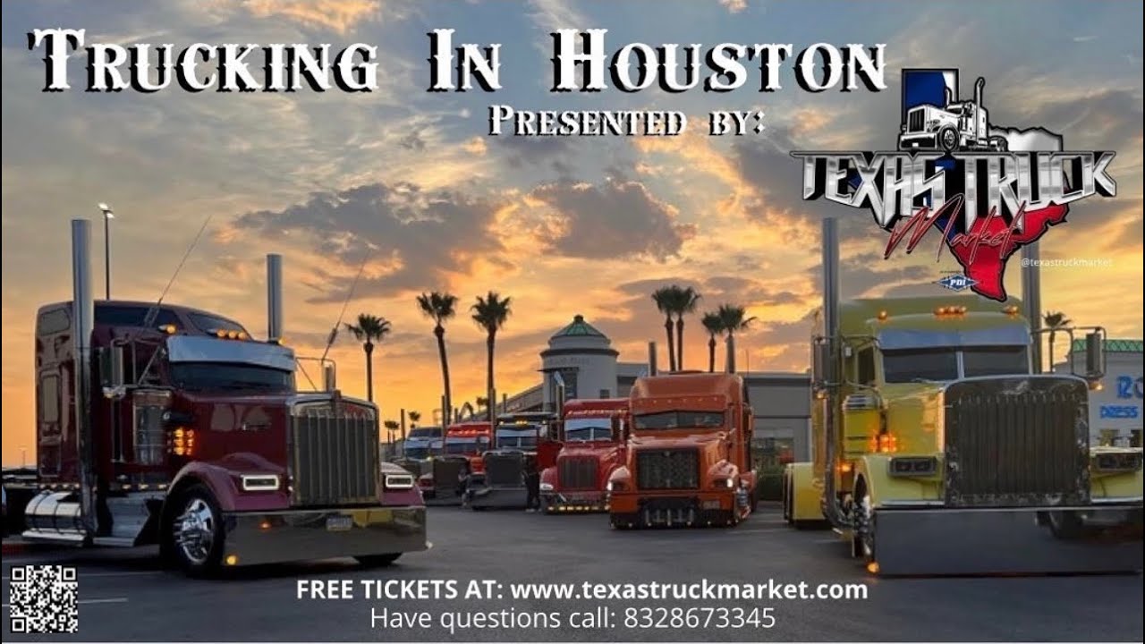 TEXAS TRUCK MARKET 2022 TRUCK SHOW *Trucking In Houston*