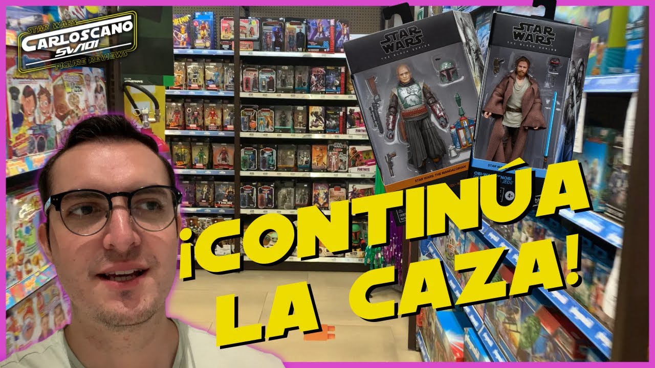 🎉¡NO ME LO ESPERABA, SE LOGRÓ!🎉 SIGO DE CACERÍA POR CENTROS COMERCIALES | Black Series y Vintage