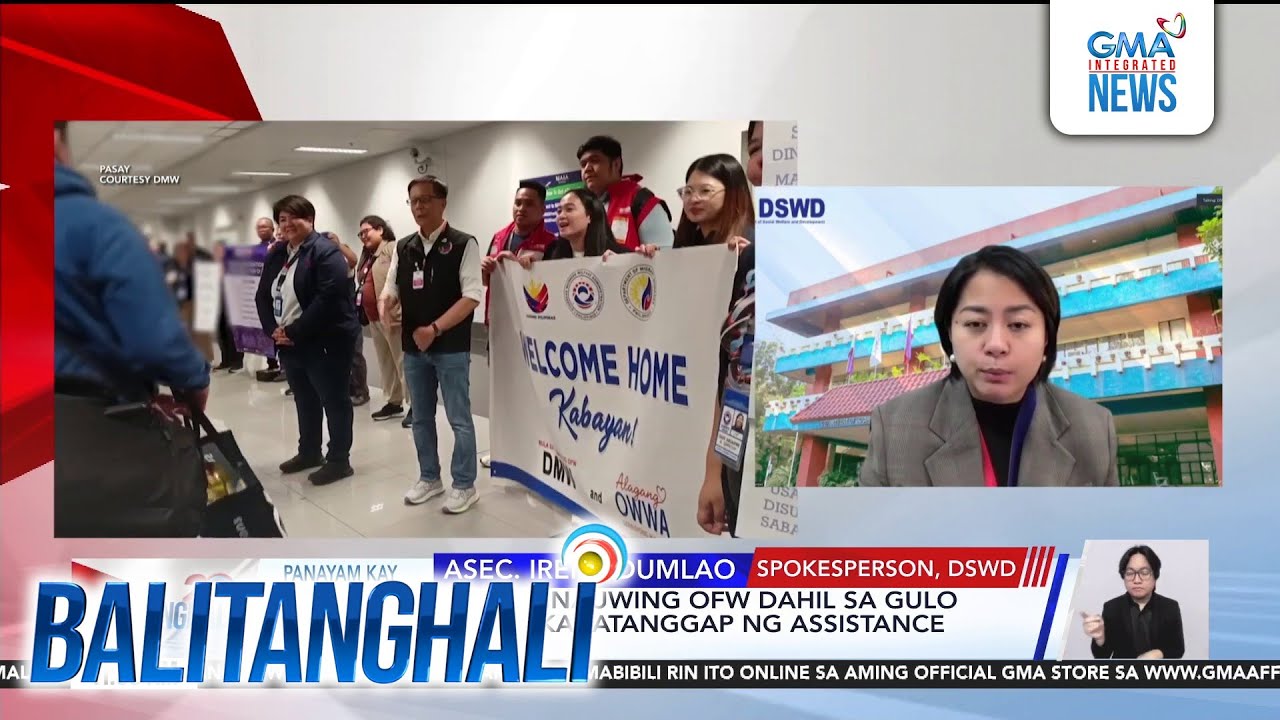 Panayam kay Asec. Irene Dumlao, Spokesperson, DSWD | Balitanghali