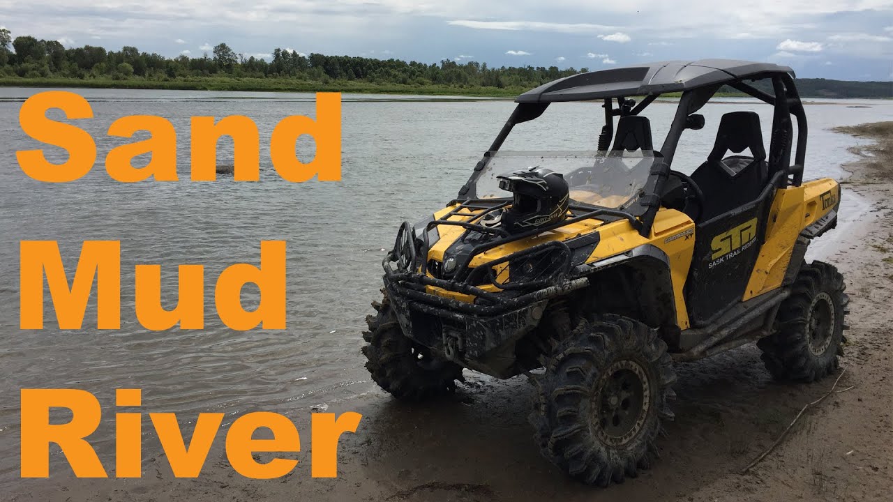 Mud, Sand & The South Saskatchewan River - Part 1- Can Am Commander 1000XT