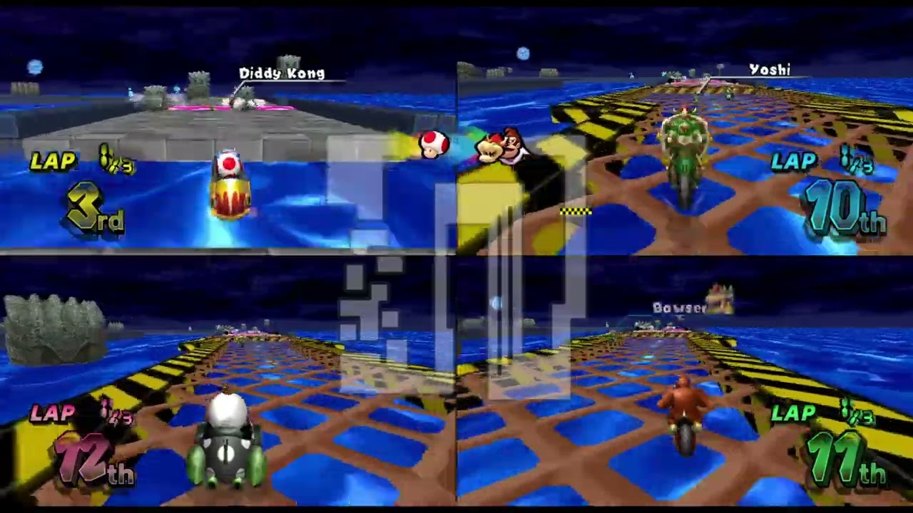 Mario Kart Wii Custom Tracks ✦ 4 Players #599