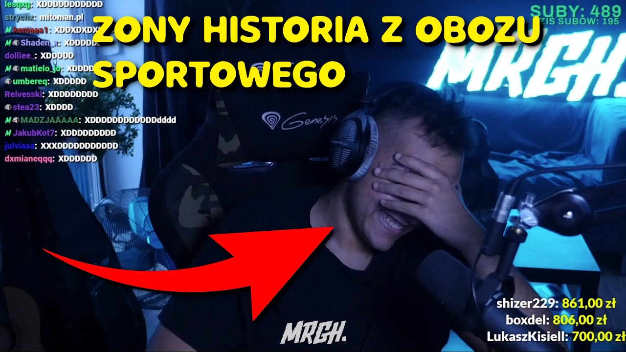 ZONY OPOWIADA HISTORIE Z OBOZU SPORTOWEGO ft. MERGHANI