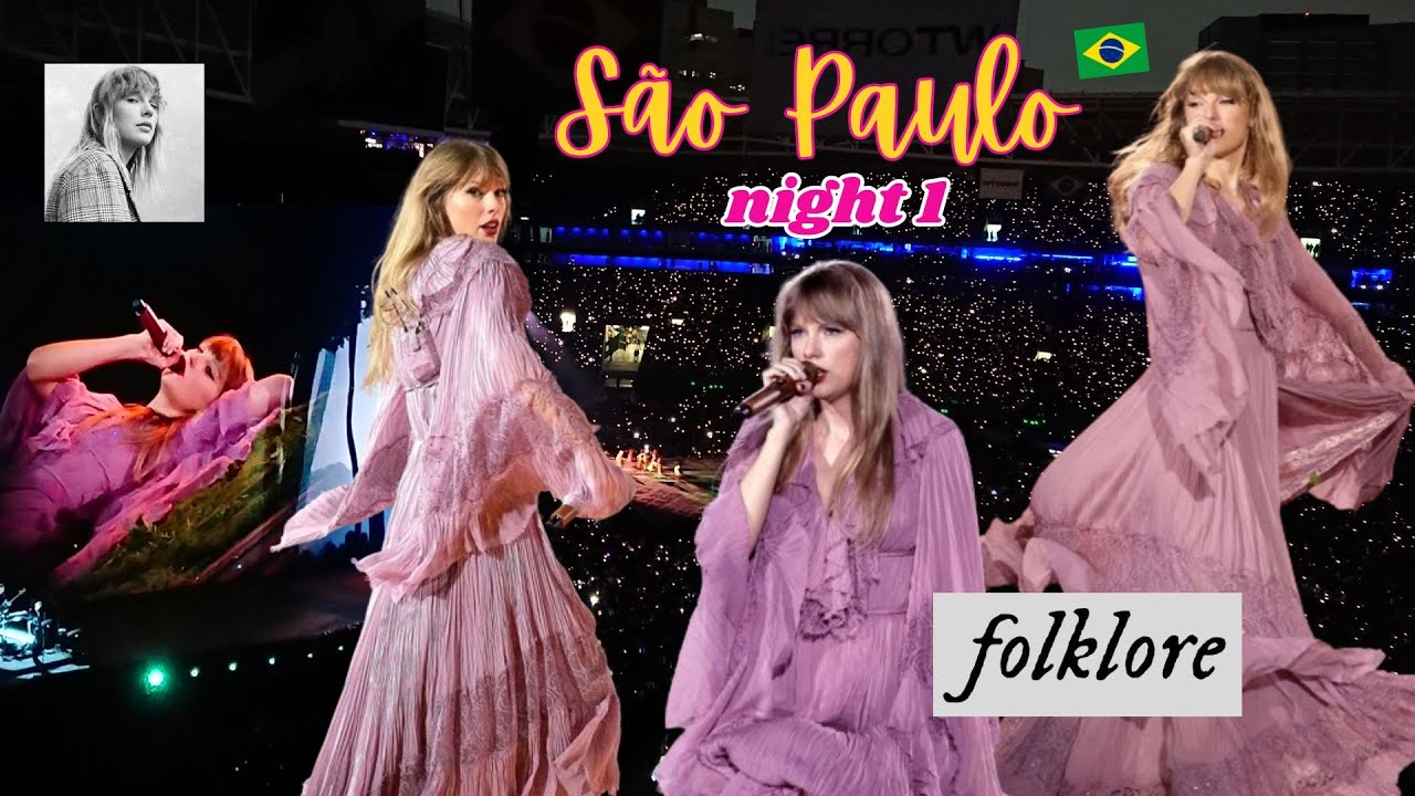 The Eras Tour - Folklore Era | São Paulo Night 1 (Brasil 24/11/2023) | Karla Alexandra