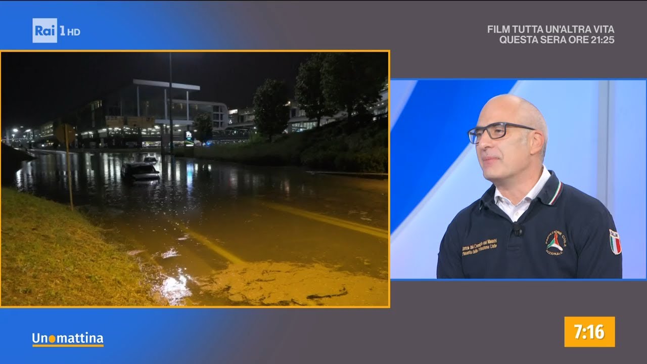 Le emergenze della protezione civile - Unomattina - 13/10/2021