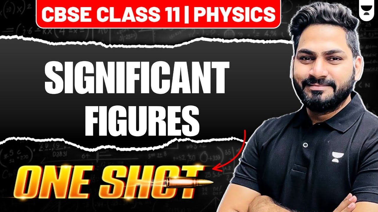 Class 11 Physics – Significant Figures in One Shot | CBSE 2025-26 | By Sunil Sir