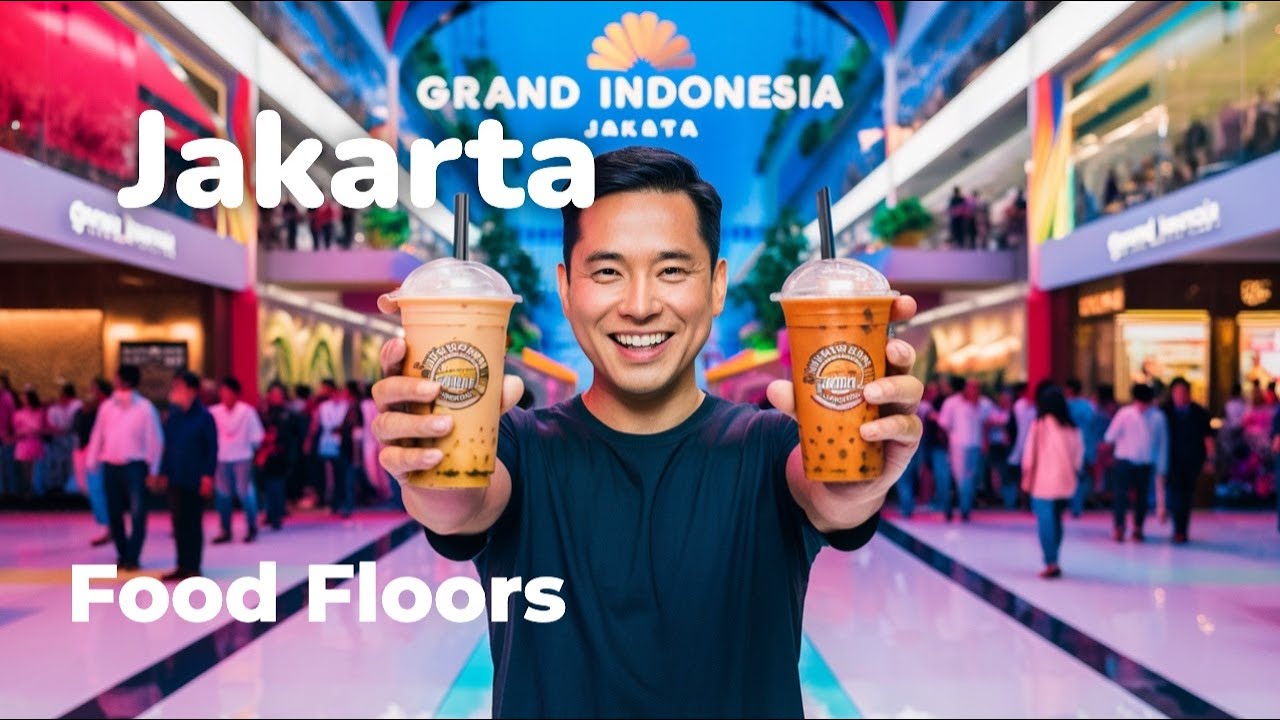 Grand Indonesia Food Floors: Food Exploration at Grand Indonesia Jakarta 4K #jakarta #grandindonesia