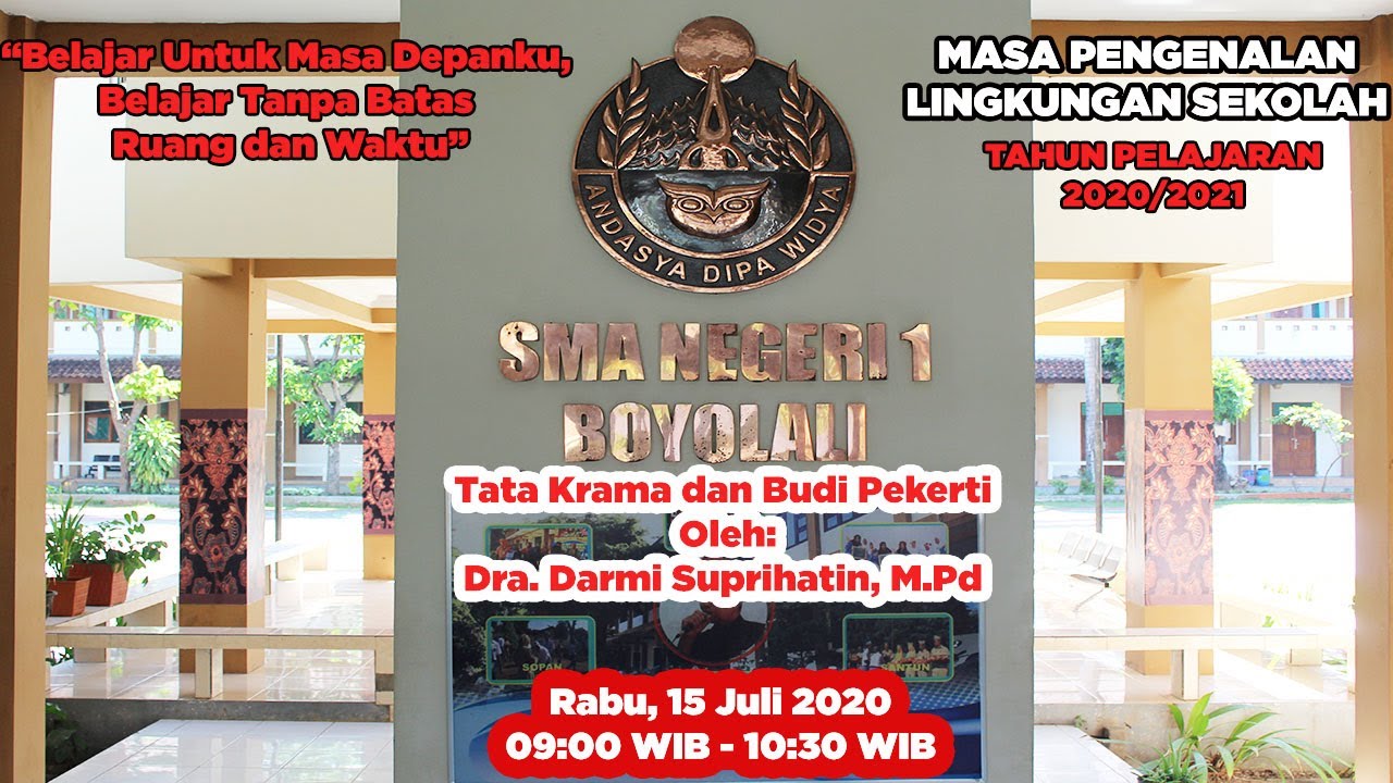 Tata Krama dan Budi Pekerti - MPLS