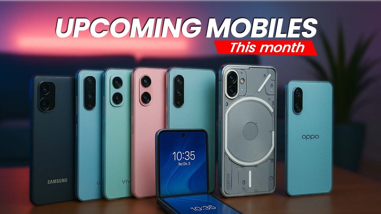 Top UpComing Mobiles This Month 2025 200MP AI Camera Phone