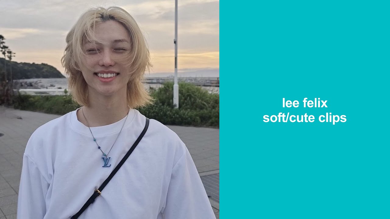 lee felix soft/cute clips