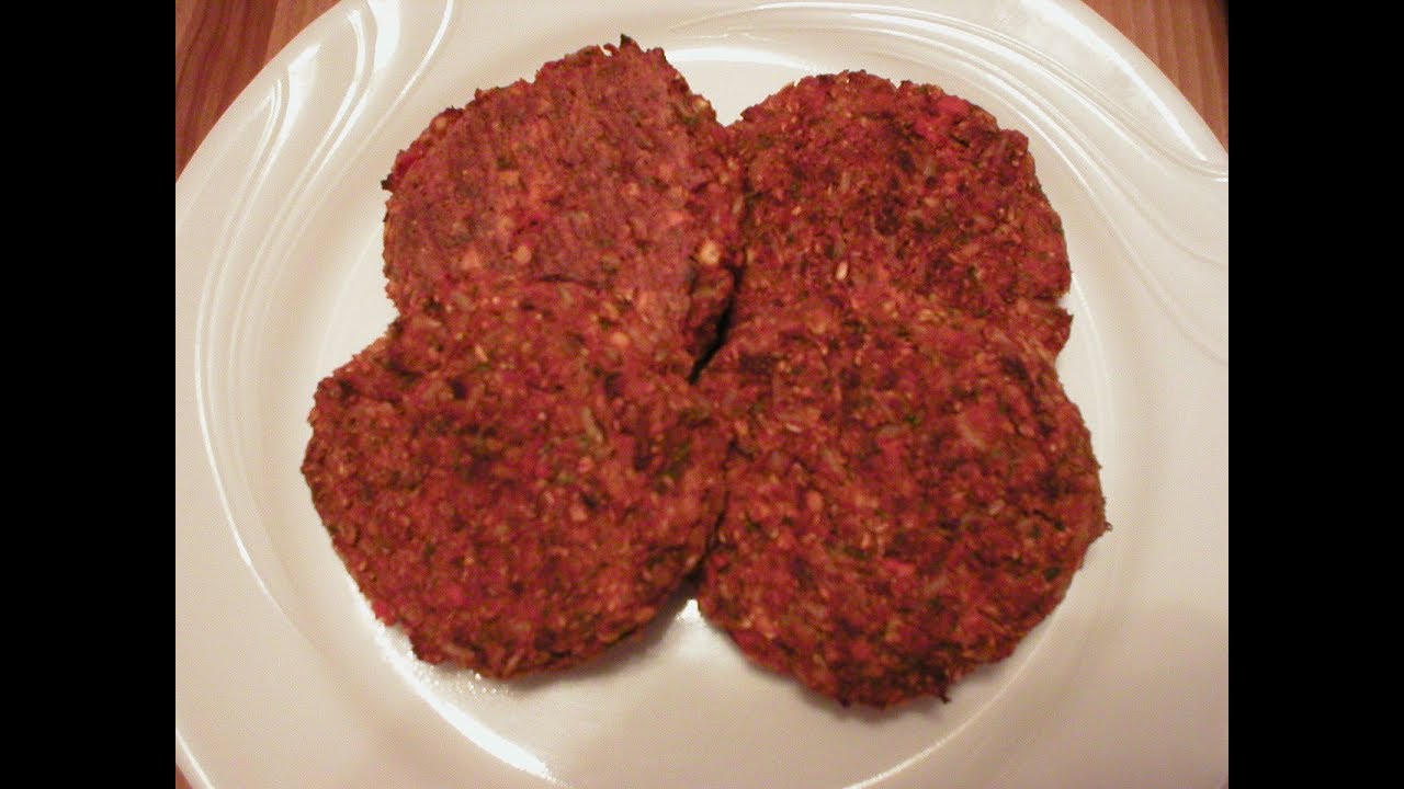 Red Lentil Vegetable Patties