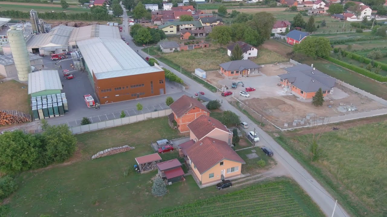 Pilana Pukanić | Kuče | Vatrogasna vježba