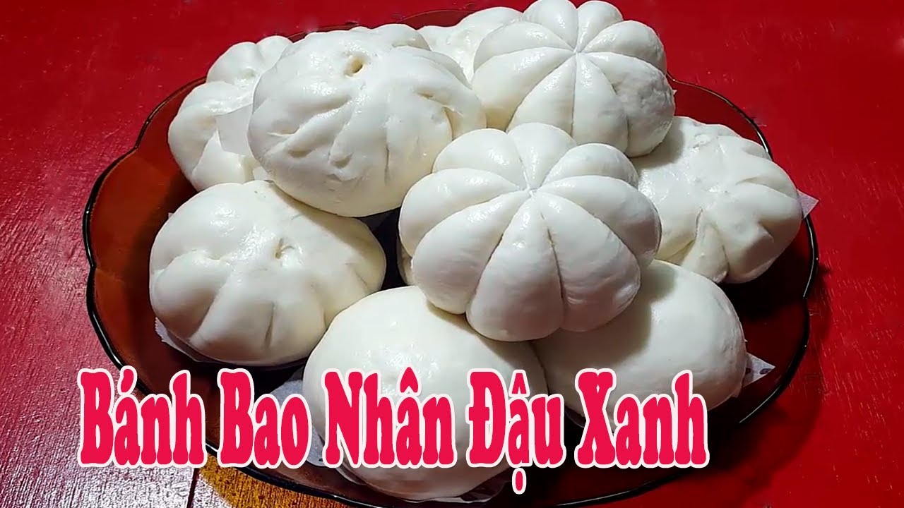 Cách Làm Bánh Bao Nhân Đậu Xanh Thơm Ngon Đơn Giản - Bánh Bao Chay | Góc Bếp Nhỏ