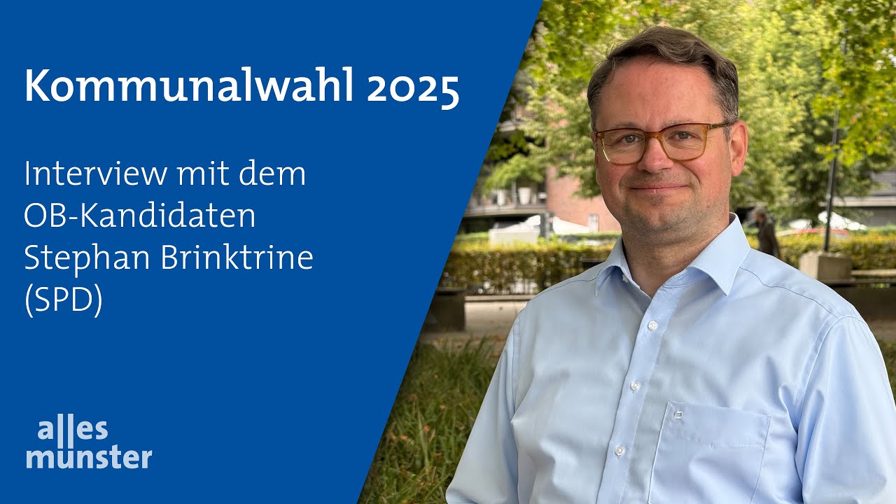 Kommunalwahl Münster 2025 – Stephan Brinktrine (SPD)