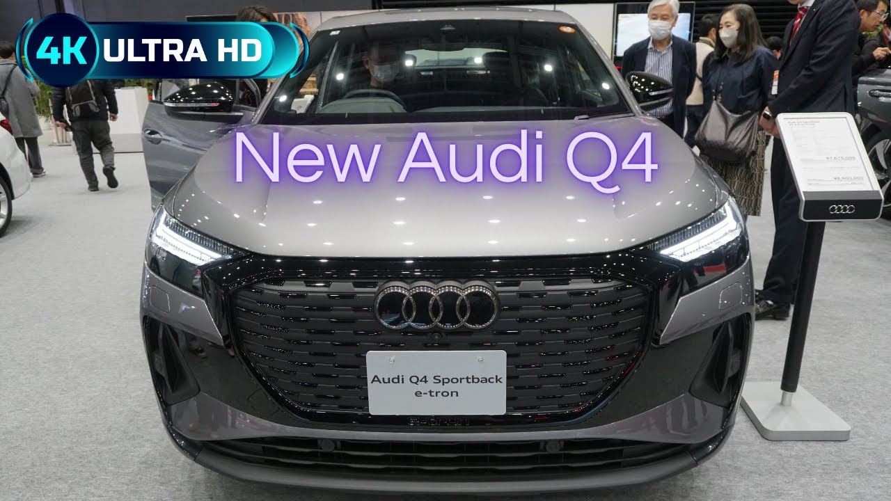 AUDI Q4 Sportback 45 e-tron S Line 2026 года — Новый Audi Q4 2026 — Новая модель Audi Q4 Sportbac...