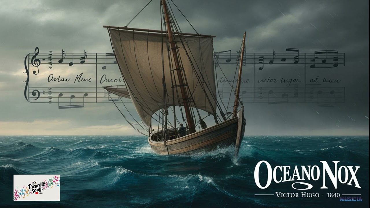 Océano Nox de Victor Hugo - Poème de 1840 - Picardie Song & IA