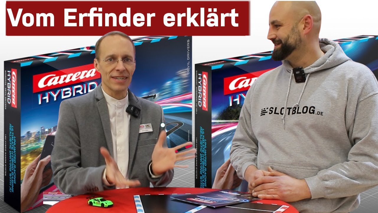 Carrera Hybrid - So funktioniert das System. Vom Erfinder im Detail erklärt!