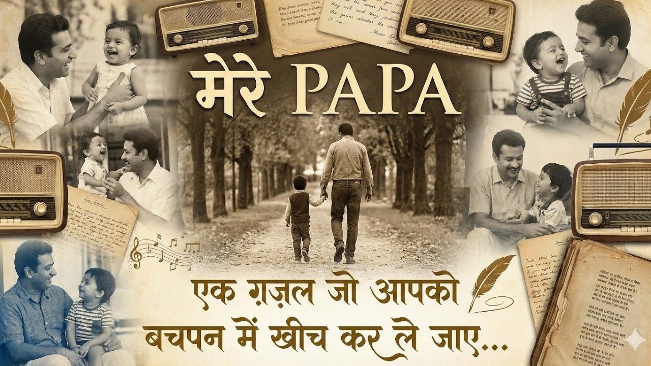 मेरे पापा | हम लाए हैं तूफान से कश्ती निकालके-जो कहते हैं वो पापा हैं | पापा हैं तो मकान घर लगता है