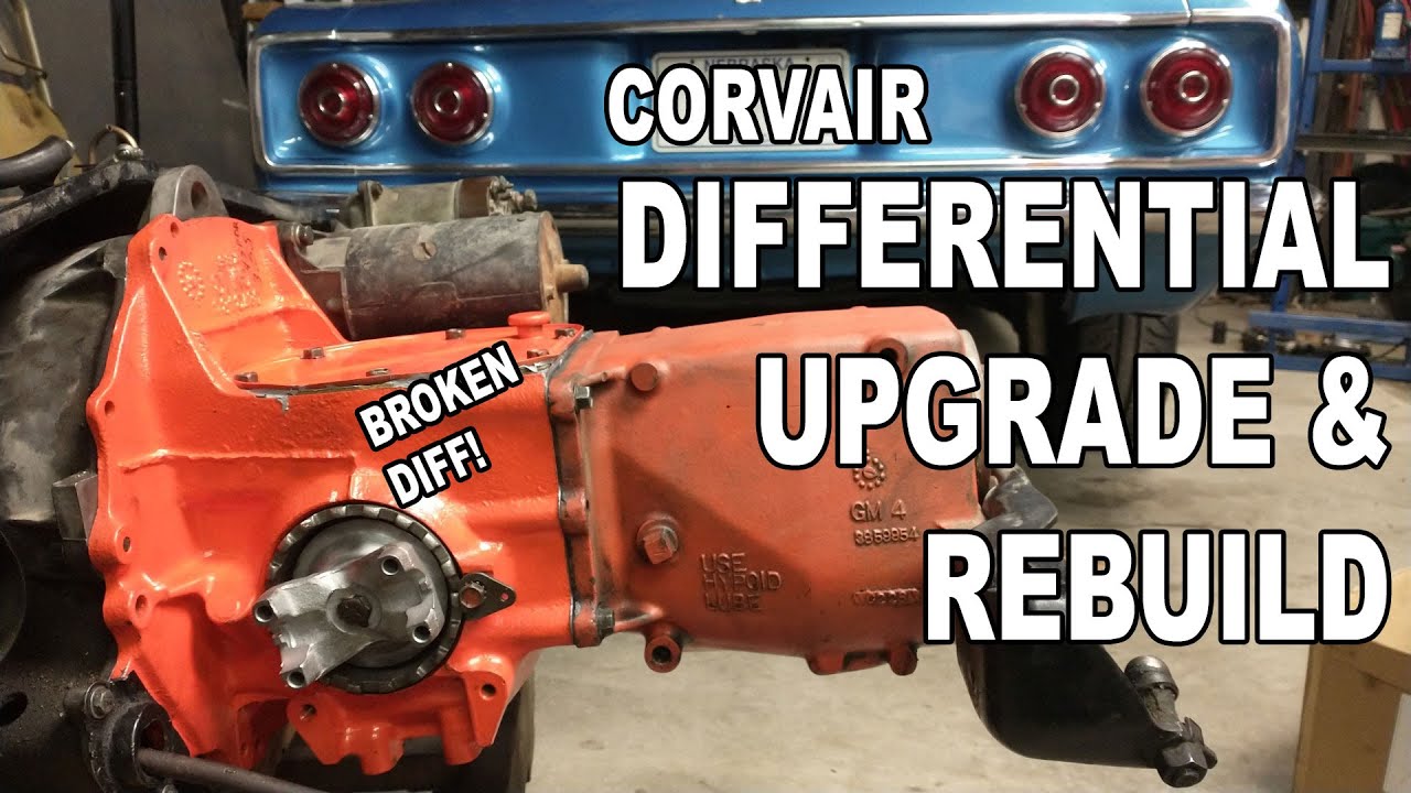 Переберите и модернизируйте дифференциал Corvair для БОЛЬШЕЙ МОЩНОСТИ