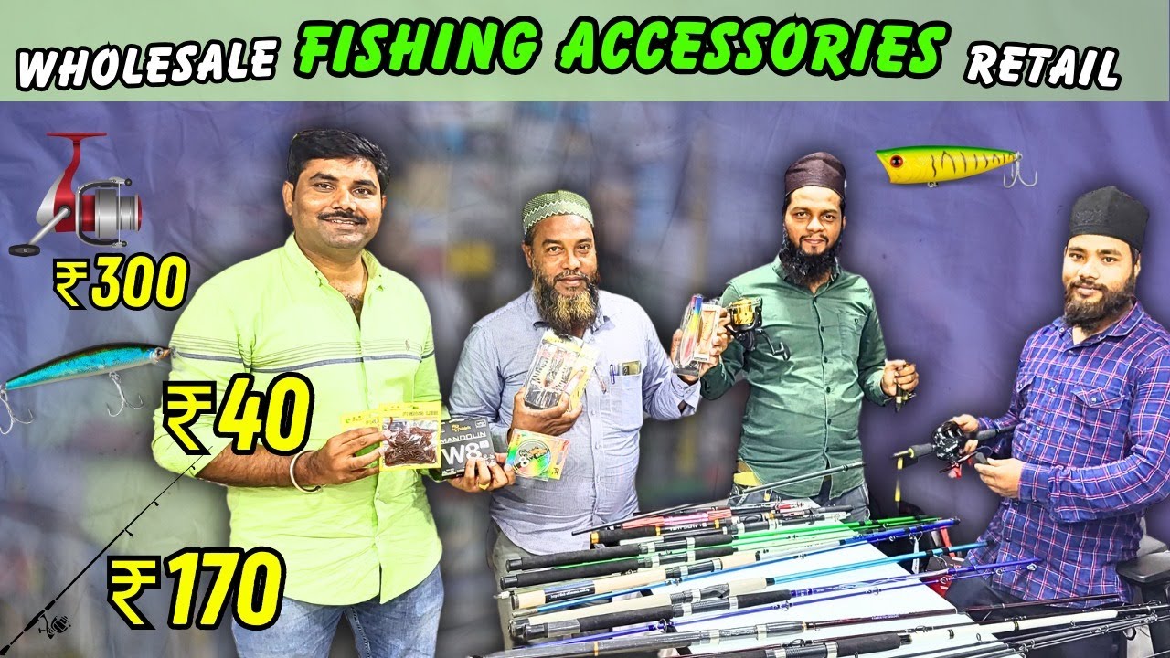 Fishing Accessories Wholesale & Retail | Fishaholic Shop Masjid Bunder | Mumbai