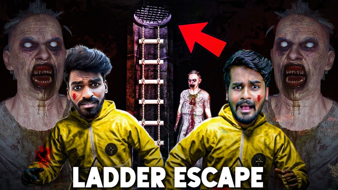 GRANNY UNDERGROUND LADDER ESCAPE💀PSK PLAYZ