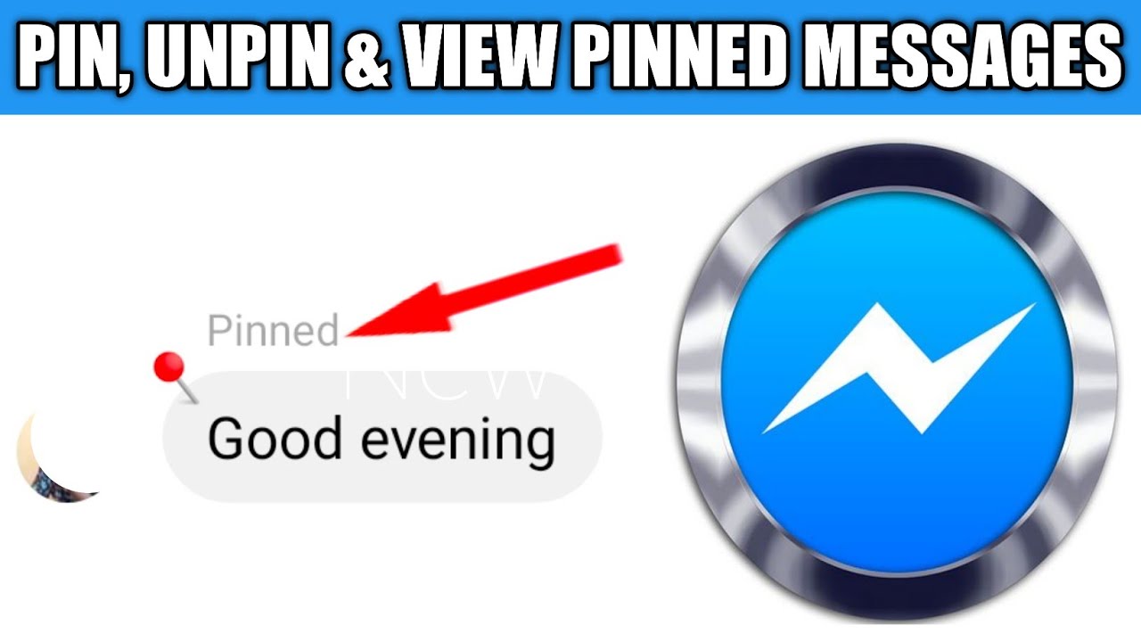 HOW TO PIN A MESSAGE ON FACEBOOK MESSENGER - UNPIN AND VIEW PINNED MESSAGES