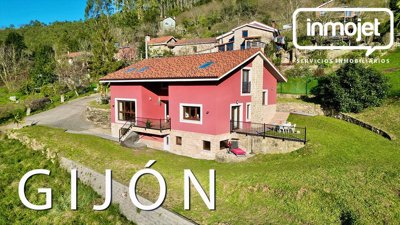 VENDIDO en 29 días - Chalet individual con jardín en Gijón, Asturias. Eficiencia Energética 