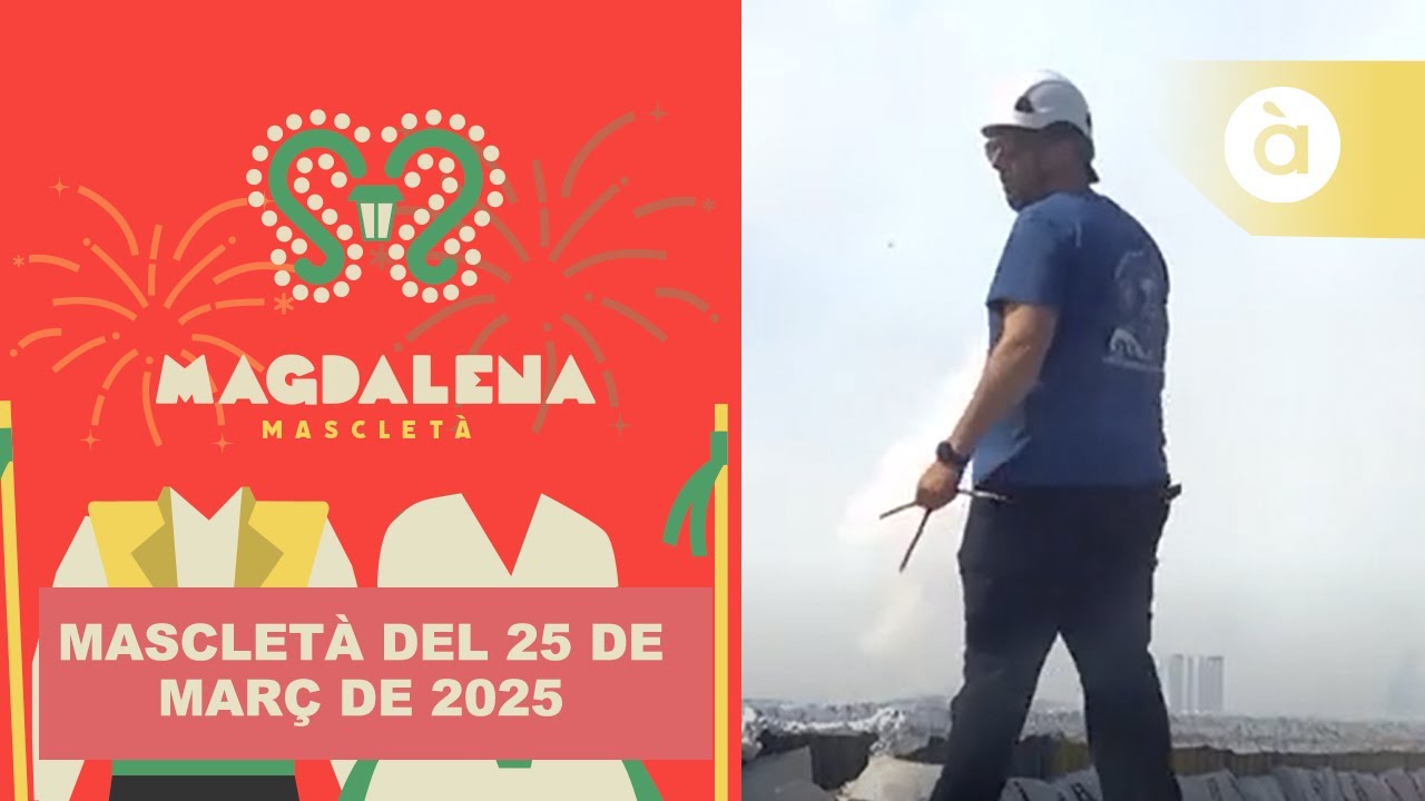 💥 Mascletà del 25 de març de la Magdalena del 2025 a càrrec de Pirotecnia Mediterráneo