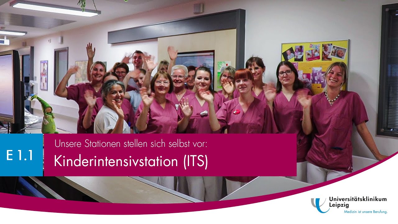 Wir sind Station E 1.1 | Kinderintensivstation