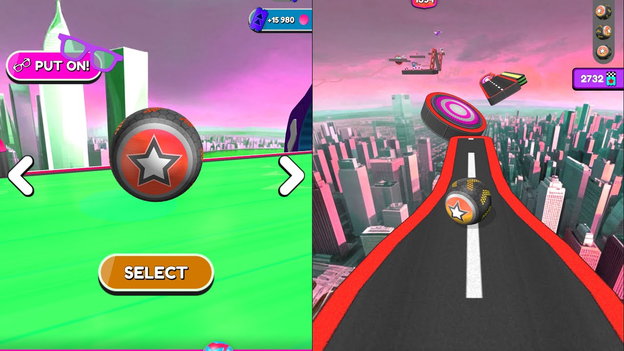 Going Balls Speedrun Challenge Vs Reverse Balls Speedrun Walkthrough Gameplay