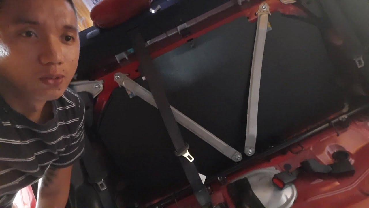 How to remove Toyota Vios Rear Seat 3rd gen and 4th gen (complete guide)