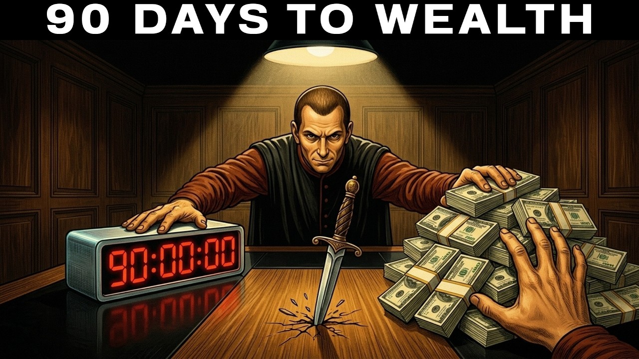 The Ruthless 90 Day Strategy to Multiply Your Income | Machiavelli