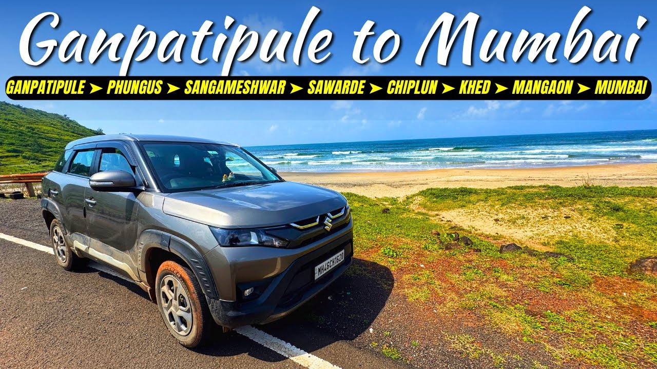 Ganpatipule to Mumbai via NH 66 – Ultimate Kokan Coastal Drive!
