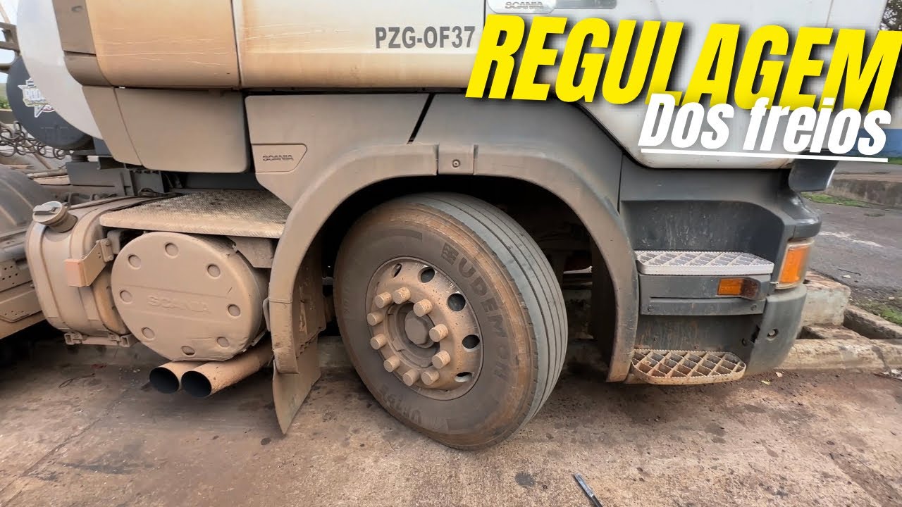 COMO REGULAR O FREIO DA CARRETA