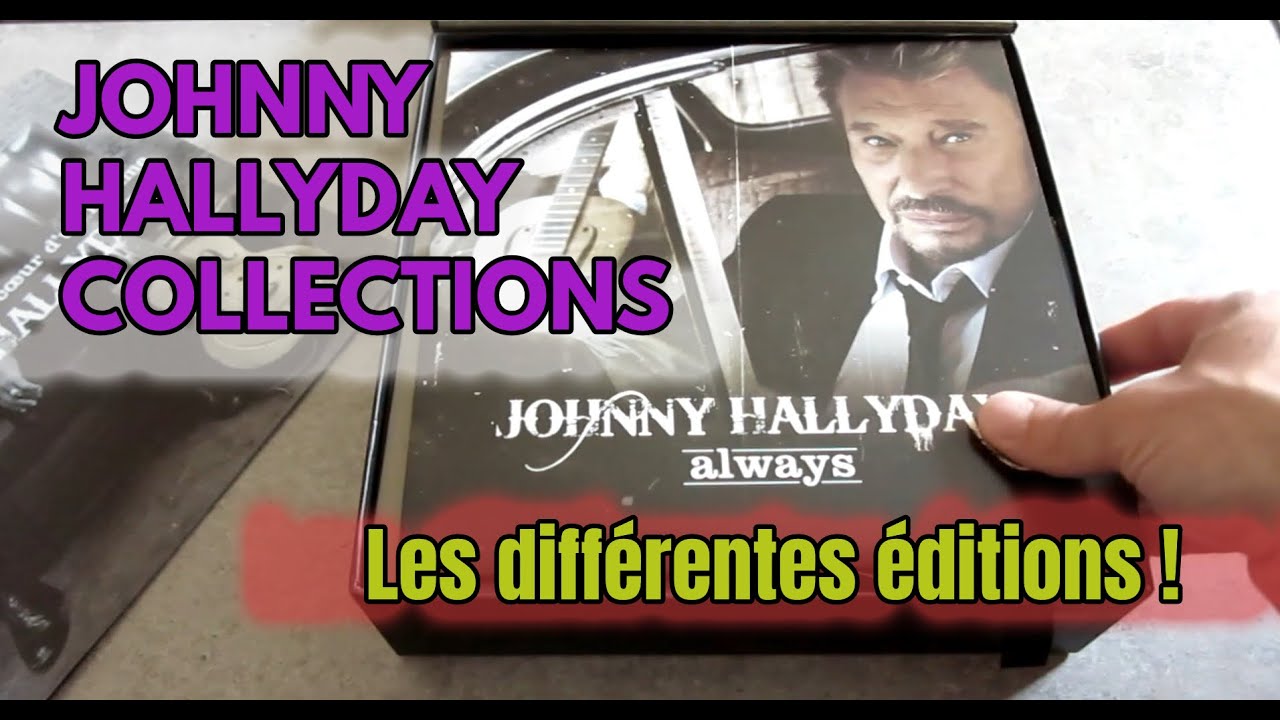 Johnny Hallyday Collections - Le cœur d'un homme - Coffret collector/Vinyles/Cd et DVD