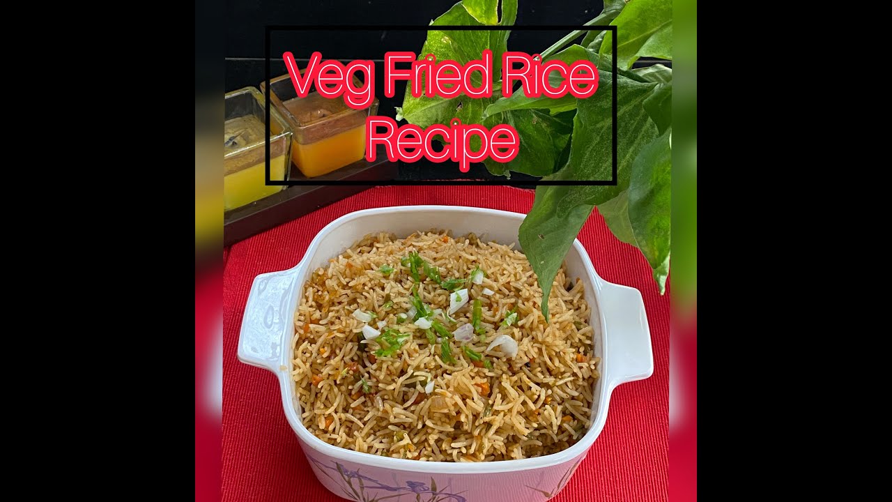 Veg Fried Rice Recipe 😋 (With Subtitles) || Easy lunch Ideas || Thehomechef.283