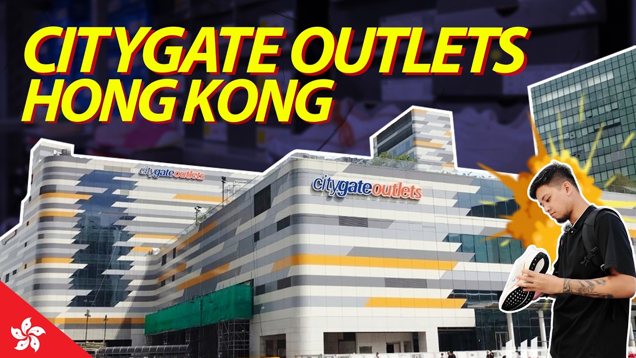 Citygate Outlets before going back to Hong Kong Airport